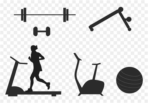 Gym Equipments Png Image Fitness Equipment Clipart Transparent Png Vhv