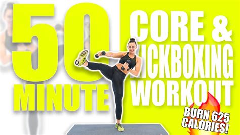 50 Minute Core And Kickboxing Workout Burn 625 Calories Sydney