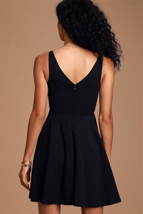 Darling Delight Black Skater Dress Dresses Images 2022