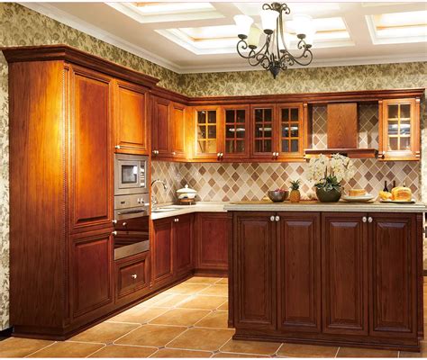 China Factory Wholesale Cheap Solid Wood Kitchen Cabinet Buy Wood