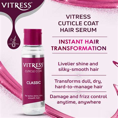 Buy Vitress Cuticle Coat Classic Hair Serum 50 Ml Online At Best Price