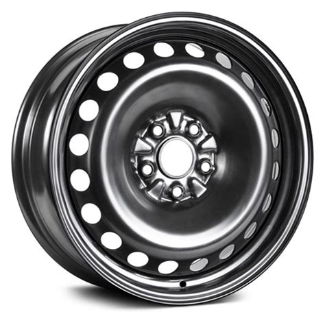 Rt 18 Steel Wheel 5 Lug X48564 Wheels Black Rims X48564