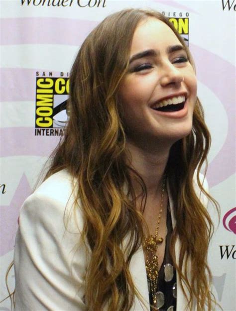 Lily Collins Smiling Lily Jane Collins Born 18 March 1989 Is A