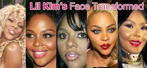 Celebritites Boombs Lil Kims Face Transformed Into An Over Beauty Pics
