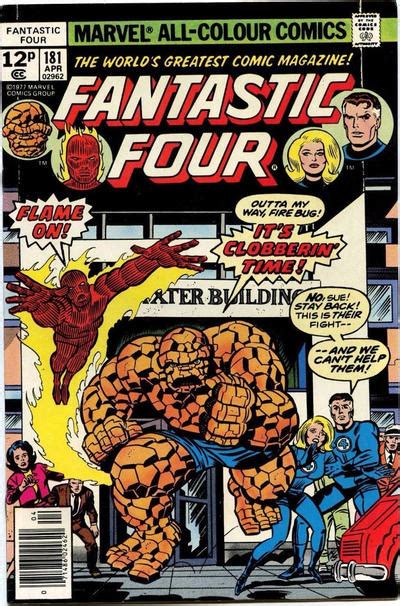 Gcd Cover Fantastic Four 181