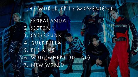 Ateez The World Ep1 Movement Full Album Youtube
