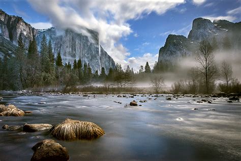 Valley View Twilight Yosemite National Park Fred Mertz Photography