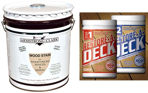 Armstrong Clark Stain 5 Gallon Restore A Deck Cleaner Combo Kit