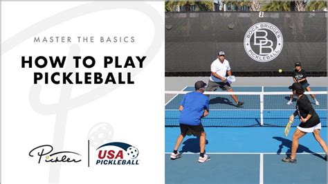 How To Play Pickleball Youtube
