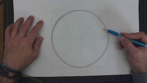1 Using A Square To Draw A Circle Youtube