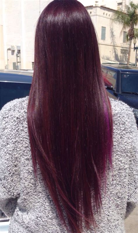 Dark Violet Hair Using Only Joicos 4fv Wild Orchid This Is My Exact Hair Color Ty Loves
