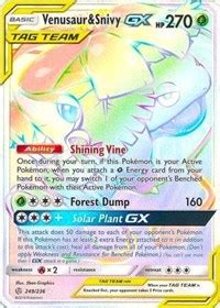 Maybe you would like to learn more about one of these? Venusaur & Snivy GX (Secret) - SM - Cosmic Eclipse ...