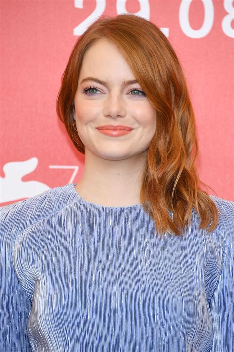 Emma Stone Wears A Louis Vuitton Dress—and This Risky Eyeliner Shade—at