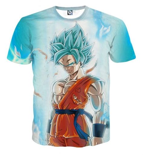 Dragon Ball Goku Super Saiyan God Ultra Instinct Cool T Shirt Saiyan