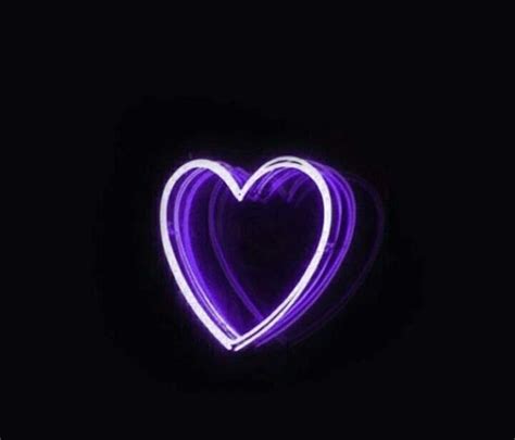 Glowing Neon Aesthetic Purple Wallpaper Download Free Mock Up