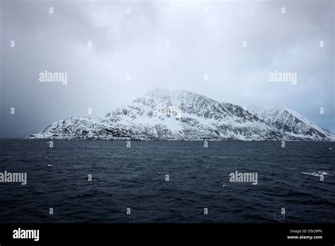 Coast Of The Norwegian Sea During Winter Norway Europe Stock Photo Alamy