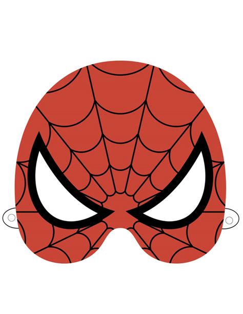 Masque de Spiderman à imprimer et à découper