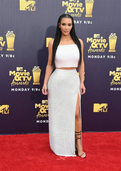 Kim Kardashians Outfit Mtv Awards 2018 Popsugar Fashion Uk Photo 17