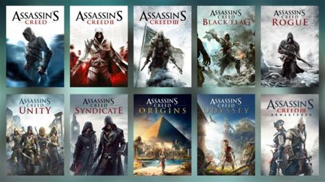 Assassins Creed lista de jogos da série