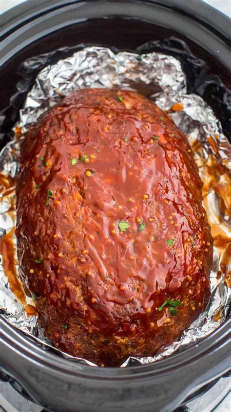 The Best Crockpot Meatloaf Video Recipe Crockpot Meatloaf Recipes