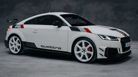 Audi Tt Rs 40 Years Of Quattro Debuts With Retro Look Huge Price Tag