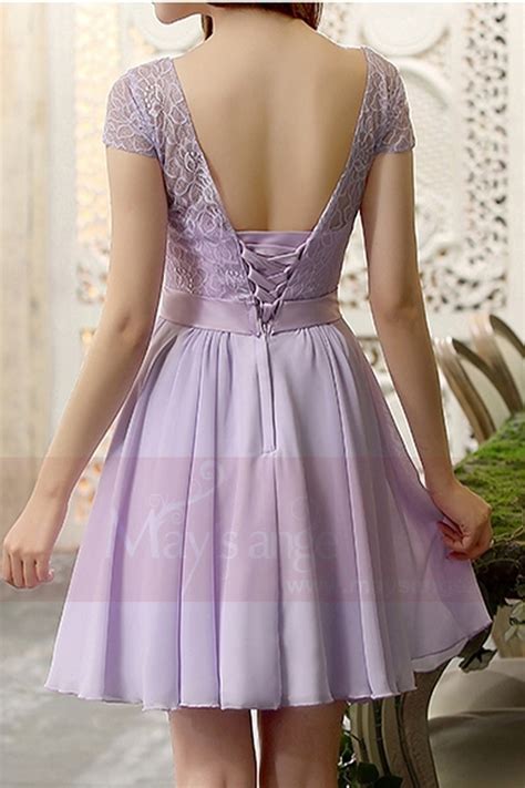Light Purple Short Party Dress