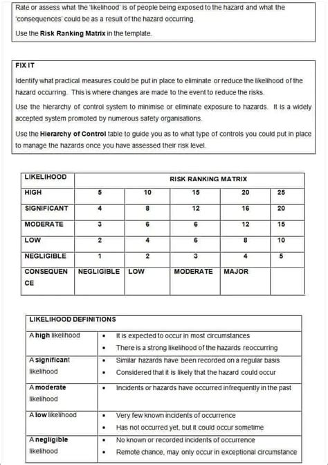 Assessment Report Template Free Formats Excel Word Vrogue