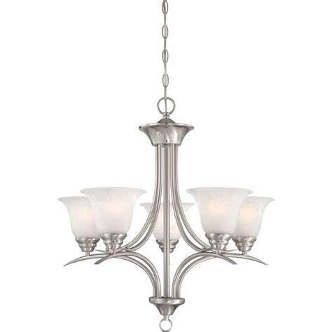The top countries of suppliers are china. Volume Lighting Trinidad 5-Light Brushed Nickel Chandelier ...