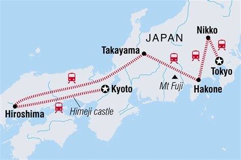 Belohnung Unser Unternehmen Wunder Japan Travel Route Dokumentieren