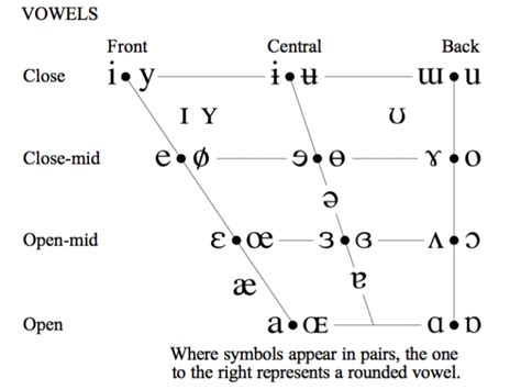 Ipa Symbols For English Vowels Chart Imagesee