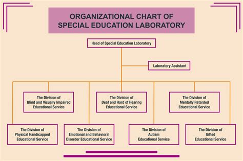 Special Education Organizational Chart