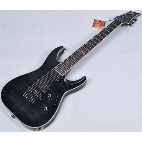 Esp Ltd Deluxe H 1007 Electric Guitar In See Through Black B Stock