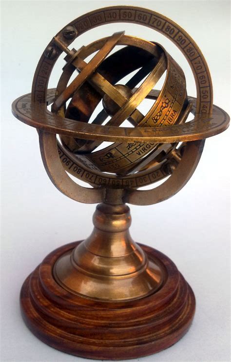 Magical, meaningful items you can't find anywhere else. ANTIQUE BRASS ARMILLARY SPHERE COMPASS NAUTICAL ...
