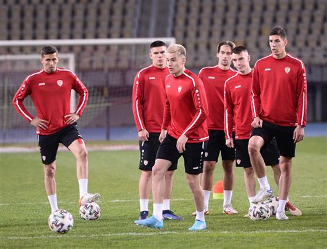 Photo Official Training Of The Macedonian National Team U21 Before The