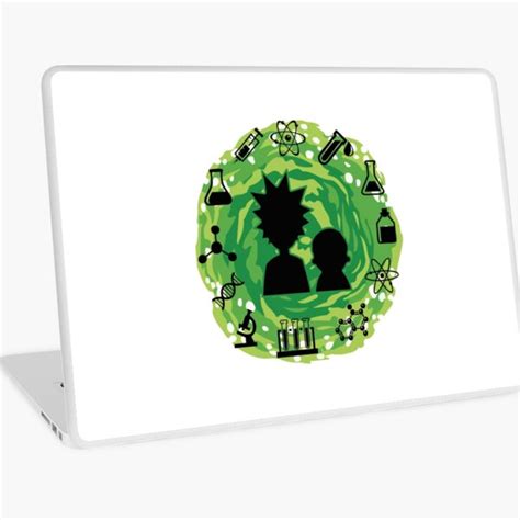 Rick And Morty Laptop Skin Redbubble