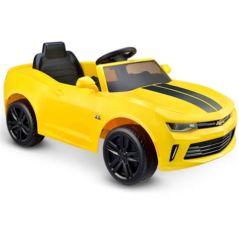 Official Bumblebee Camaro Rs Ride On Toy Electric Car Kids Yellow 6v