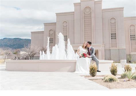 Lds Albuquerque Temple Wedding With Camryn And Juan Albuquerque