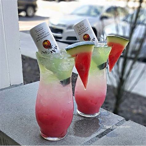 Over 18s only, please don't share with those younger! TIPSY BARTENDER on Instagram: " WATERMELON SURPRISE ...