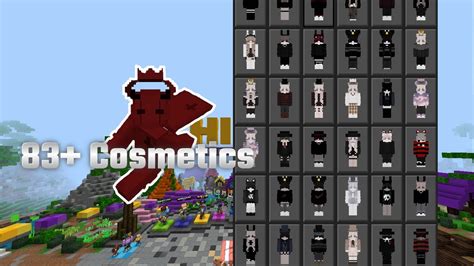 Cosmetic Pack 83 Skins With Cosmetics 2022 119 Minecraft