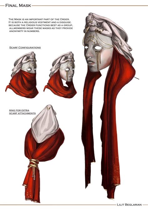 Fantasy Character Design Concept Art Characters Mask Design