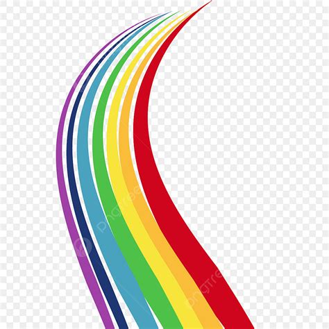 Rainbow Road Png Vector Psd And Clipart With Transparent Background