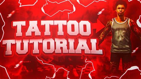 Best Tattoo Tutorial Nba 2k20 Best Snagger Tattoo Creation Become A