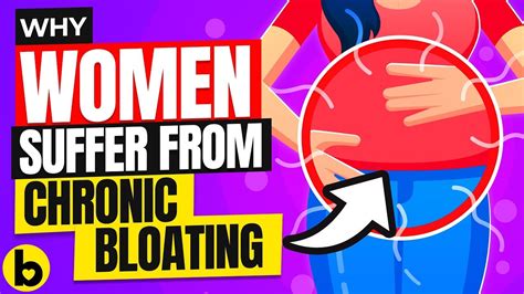 This Is Why So Many Women Suffer From Chronic Bloating Youtube