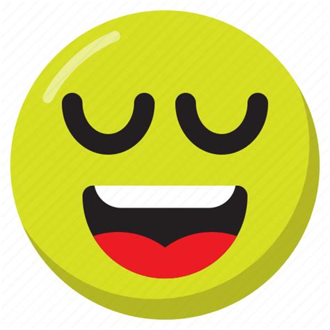 Emoji Emoticon Expression Relieved Smiley Icon Download On Iconfinder