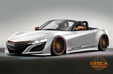 New S2000 Msa Rendered From Original Concept Honda S2000 Sports