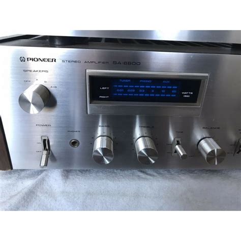 Pioneer Sa 6800 Amplifier Tx 6800 Tuner