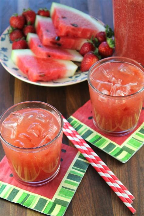 Summer Fruit Spritzers Miss In The Kitchen Yummy Drinks Recipes