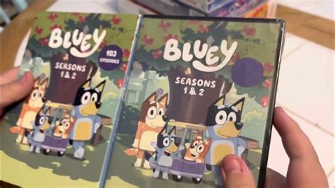 Bluey Complete Seasons One And Two Dvd Unboxing Youtube