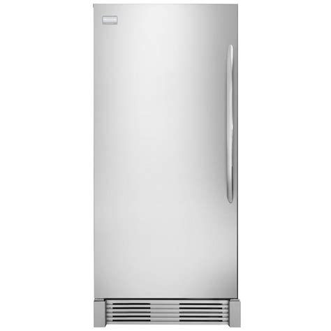 Frigidaire Gallery 186 Cu Ft Upright Freezer In Stainless Steel