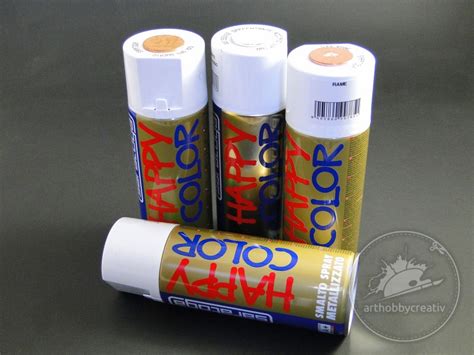 Vopsea Spray Happy Color Acrylic 400ml Metalic Vopsele Spray